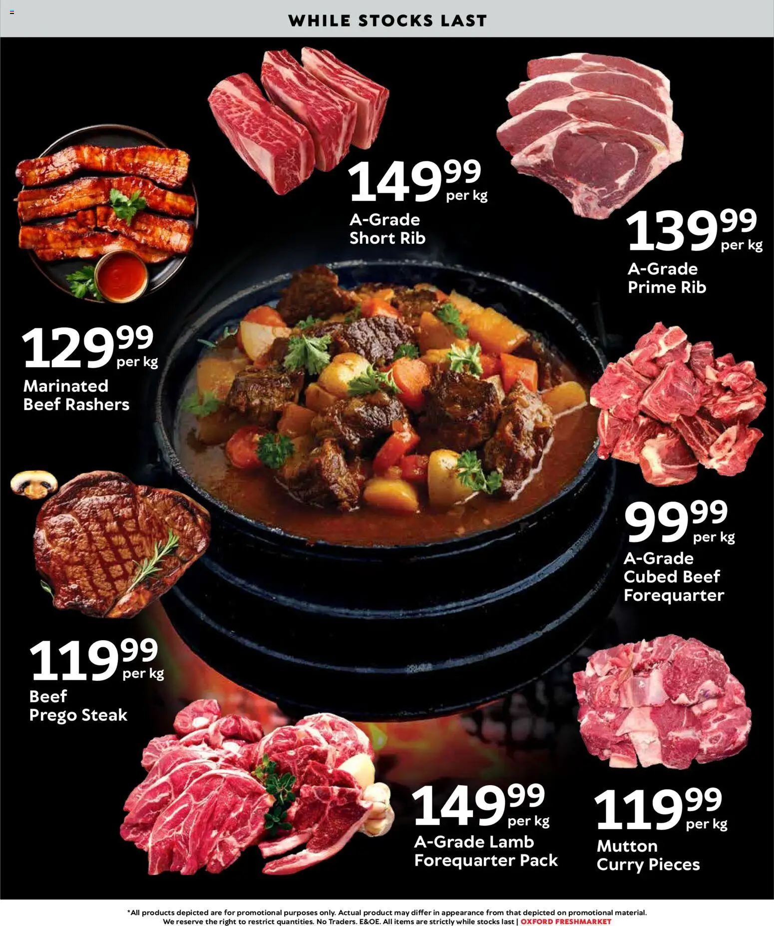 New Oxford Freshmarket catalogue – valid from 14.01.2026 | Page: 6 | Products: Steak, Beef
