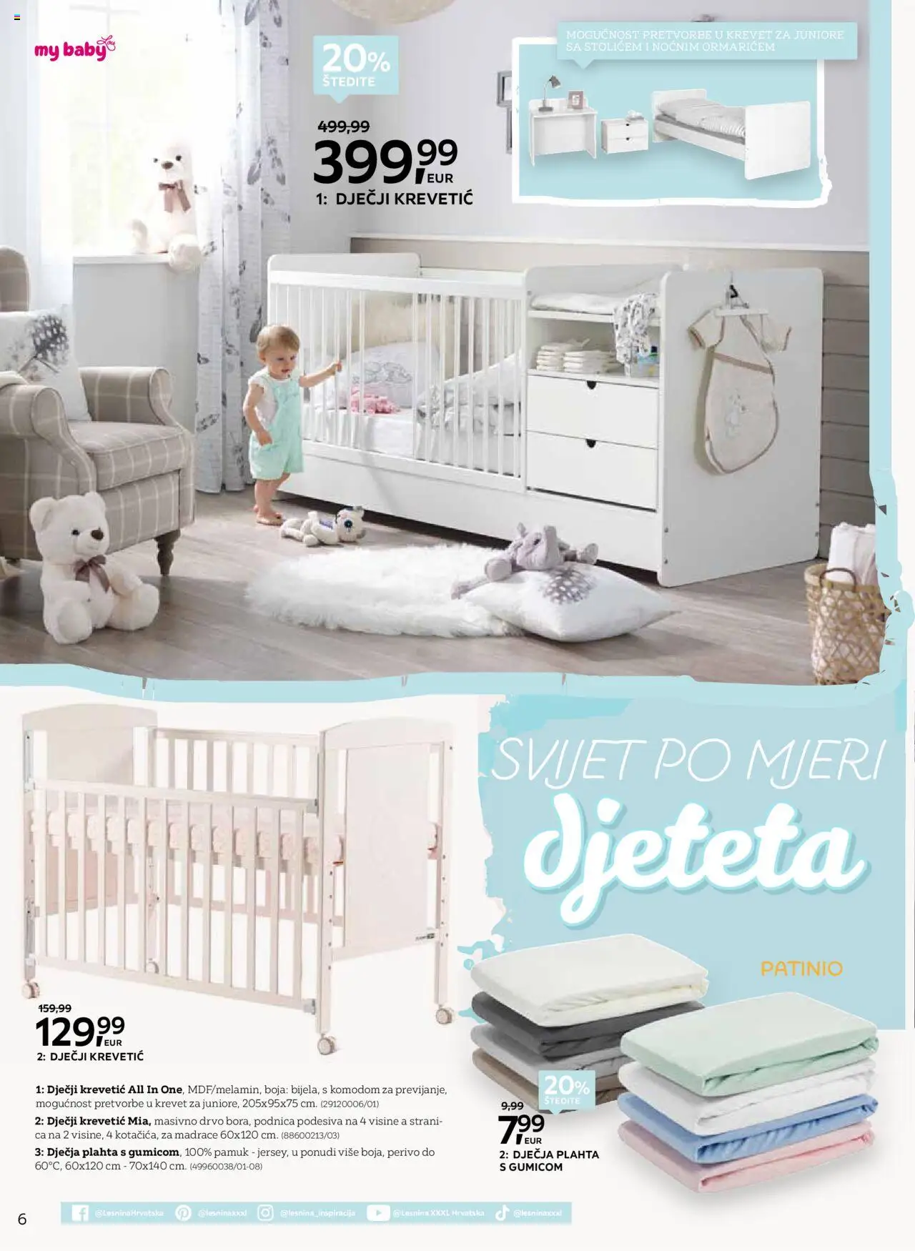 Lesnina katalog | vrijedi od 30.09.2025 | Stranica: 6 | Proizvodi: Krevet, Plahta