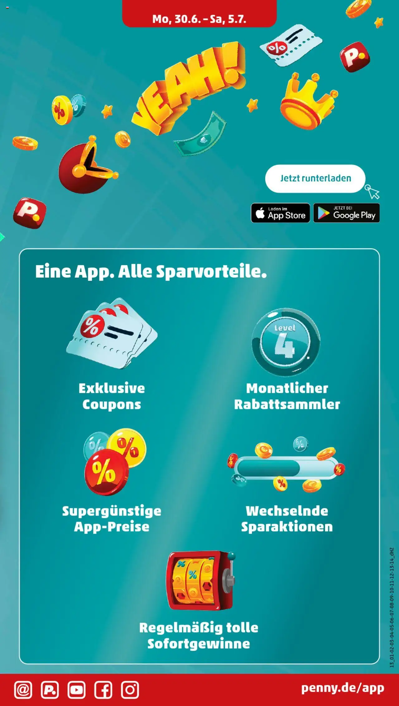 Penny Prospekt 	 - gültig ab dem 30.06.2025 | Seite: 13