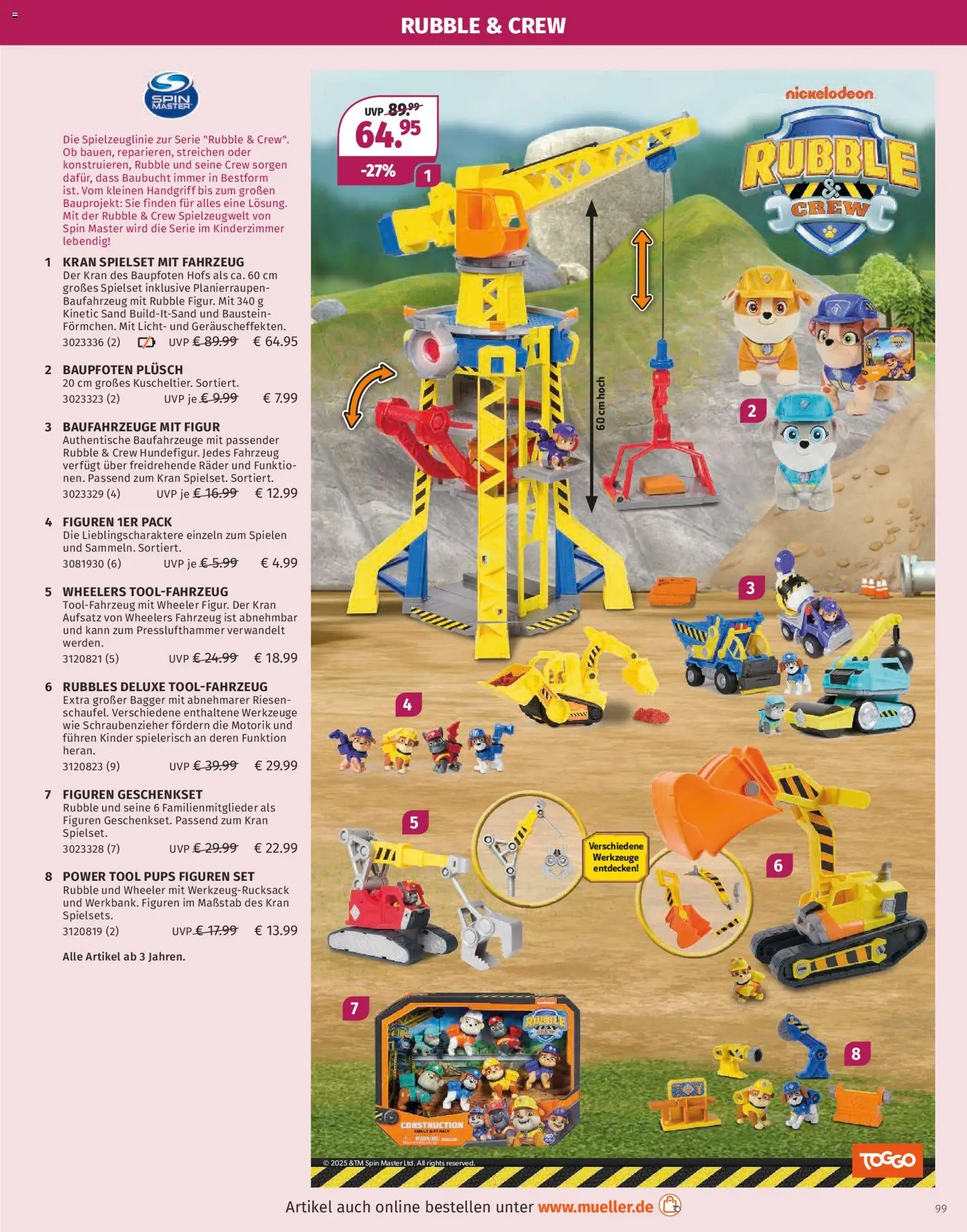 Müller Spielwarenkatalog – gültig ab 27.10.2025 | Seite: 99