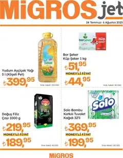 24.07.2025 tarihinden itibaren geçerli olan Migros kataloğu önizlemesi