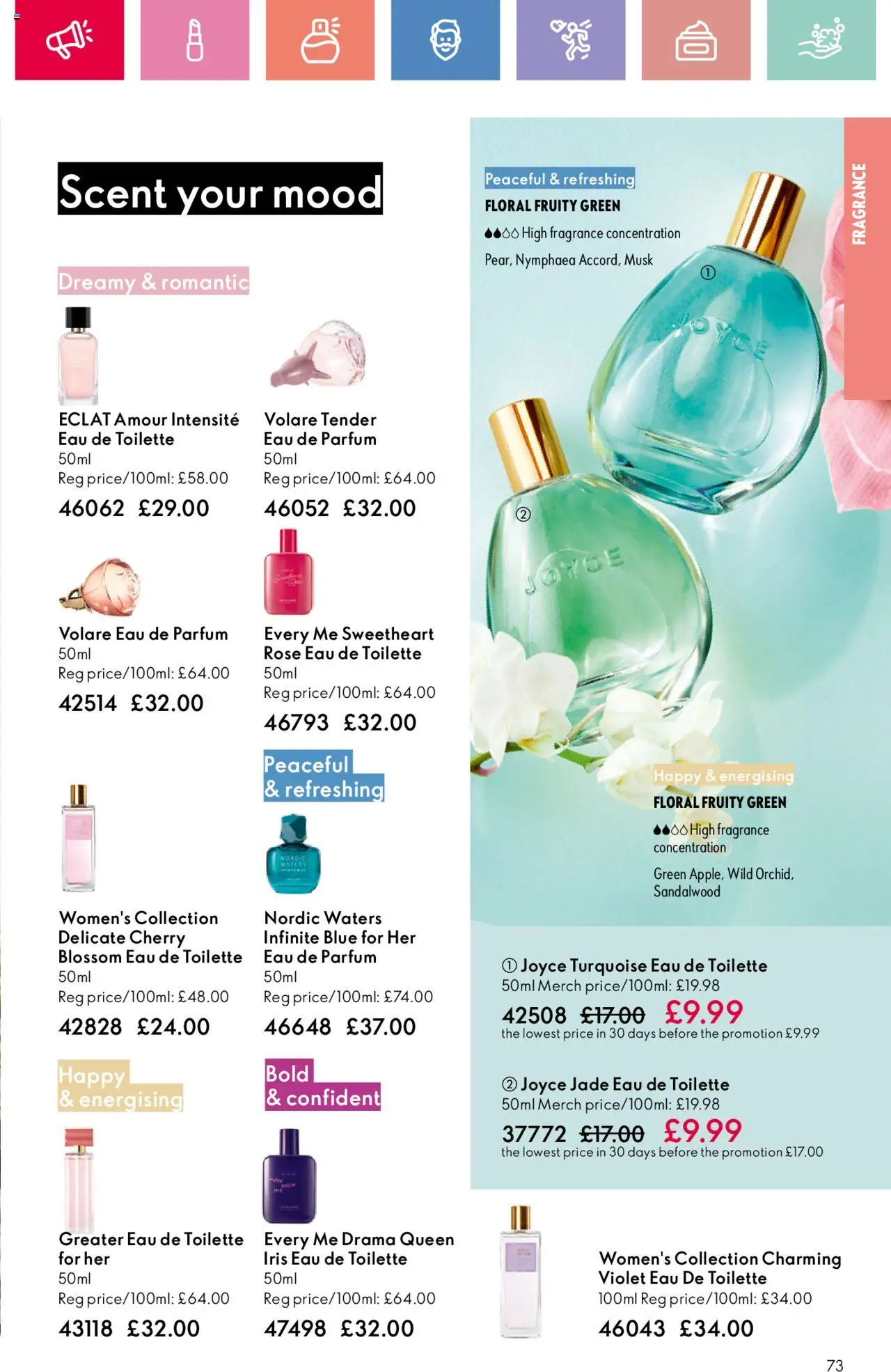  | Page: 73 | Products: Fragrance, Eau de toilette