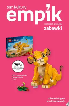Pogląd oferty "Empik promocje - Tom kultury Zabawki" - ważna od 11.03.2026