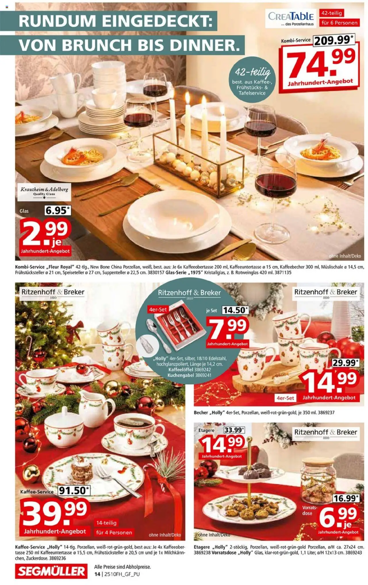 Segmüller Prospekt 	 – gültig ab 18.10.2025 | Seite: 22 | Produkte: Kaffee
