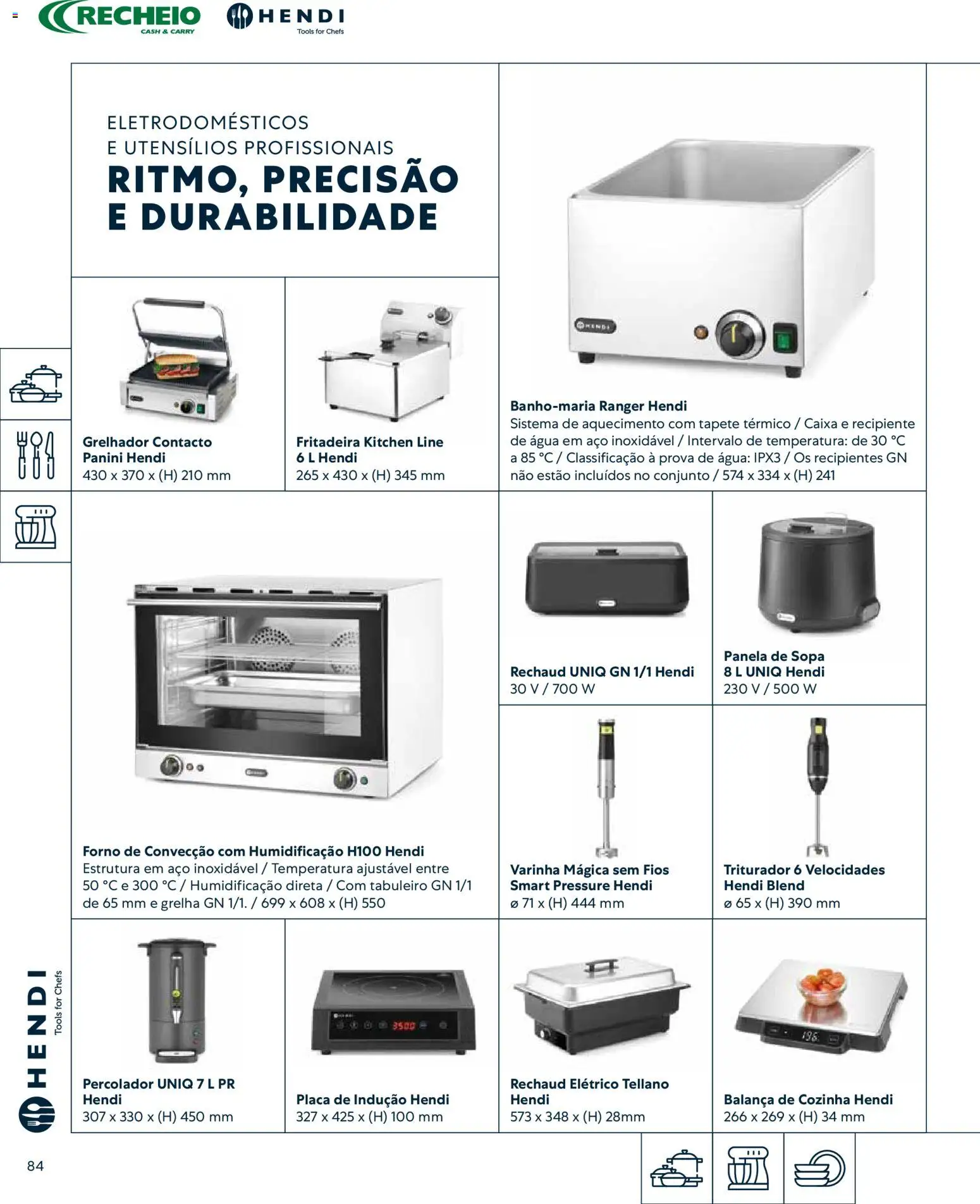 Recheio - Catálogo de Alfragide │ válido de 16.03.2026 | Página: 84 | Produtos: Agua, Balança de cozinha, Sopa, Tapete