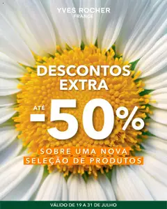 Pré-visualização Yves Rocher Descontos extra válido de 19.07.2025