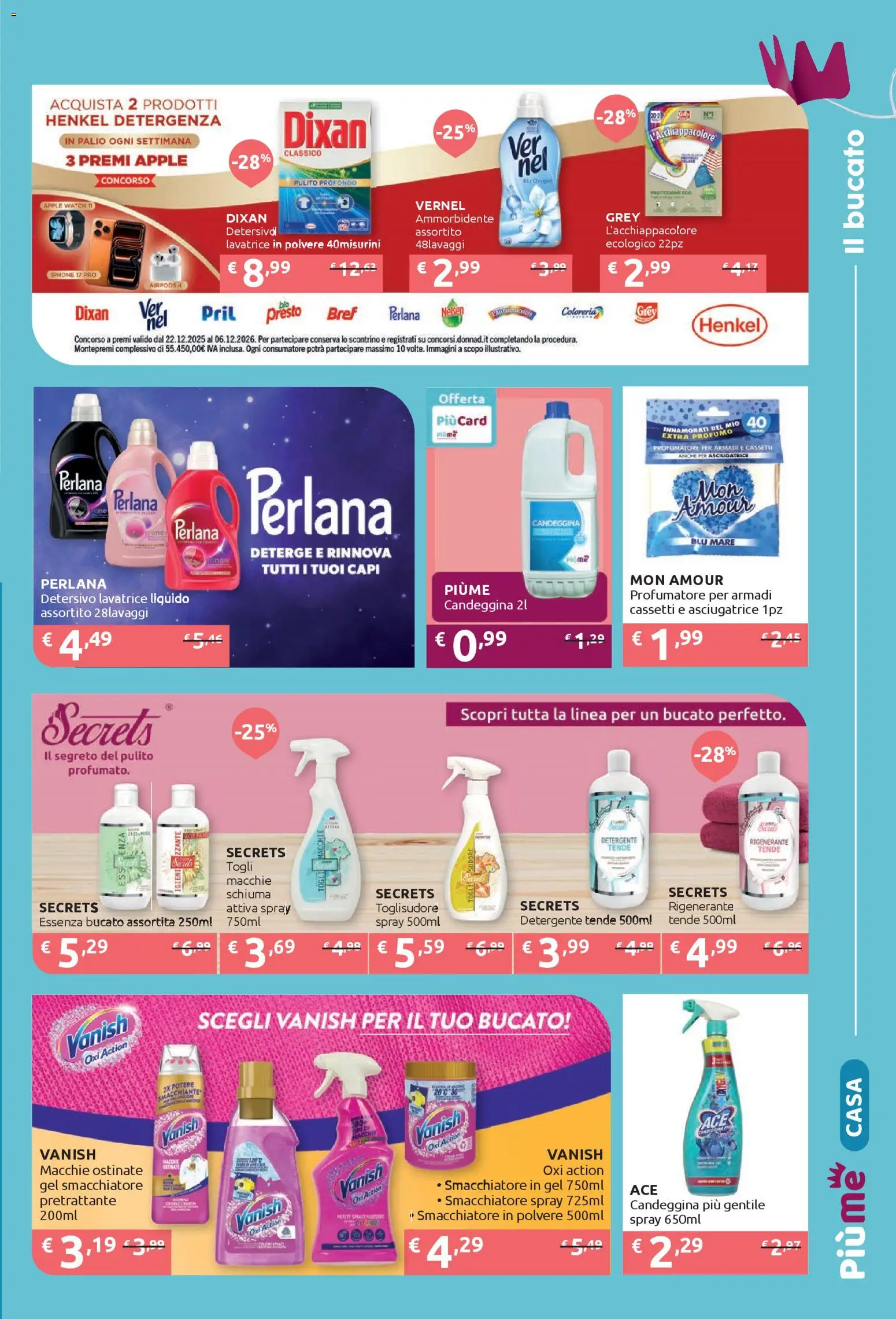 Volantino IperSoap del 30.03.2026 | Pagina: 3 | Prodotti: Iphone, Ammorbidente, Apple Watch, Airpods