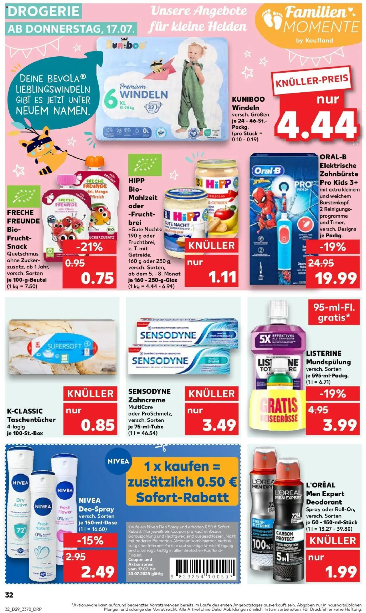 Kaufland prospekt Glauchau	 - gültig ab dem 21.07.2025 | Seite: 45 | Produkte: Zucker, Mango, Pfirsich, Deospray
