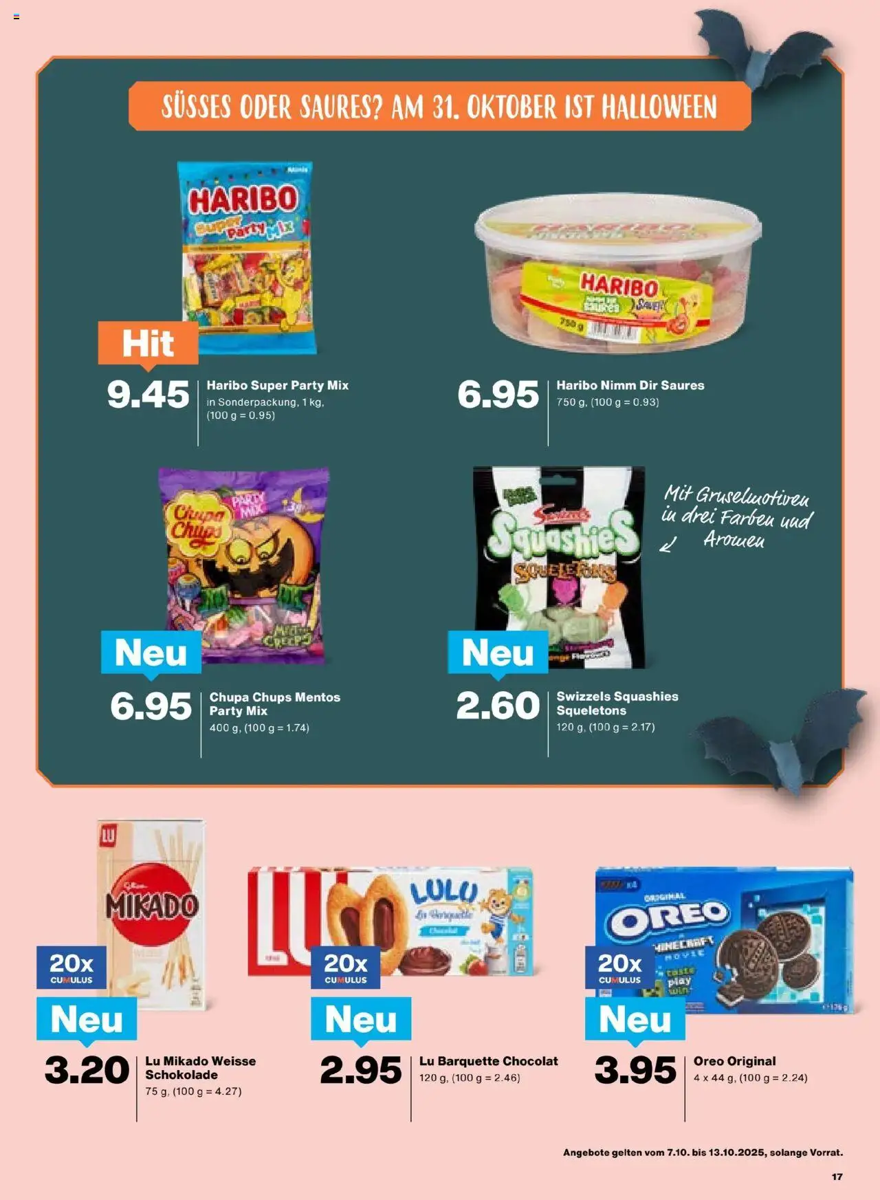 Migros Aktionen – gültig ab 07.10.2025 | Seite: 17 | Produkte: Schokolade