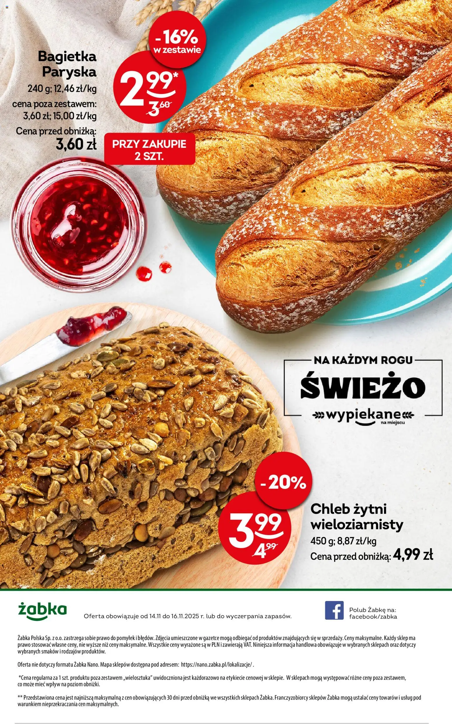 Żabka Gazetka - Weekendowe promocje od 14.11.2025 | Strona: 8