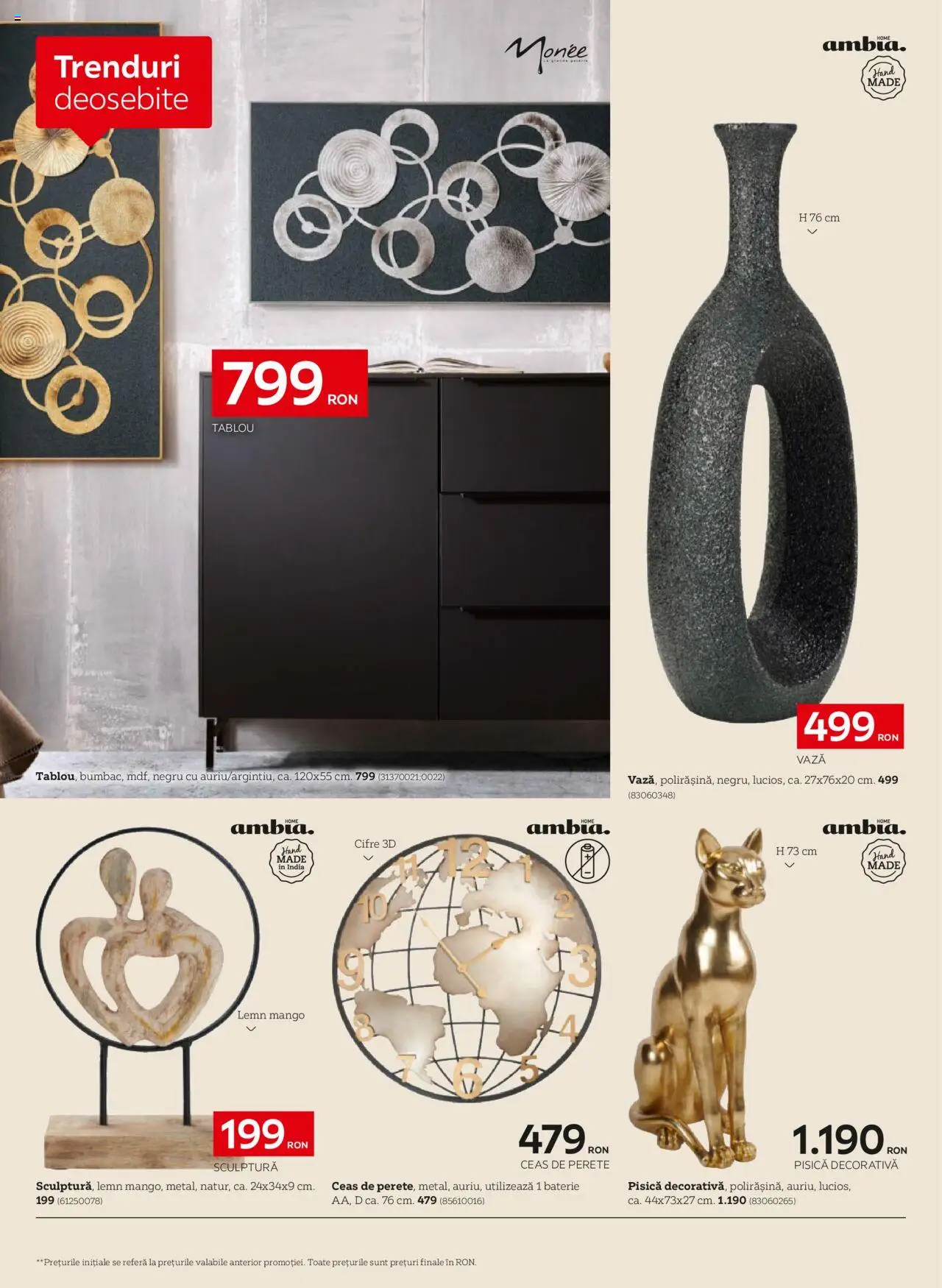 Noul catalog XXXLutz – valabil de la 05.05.2025 | Pagină: 18 | Produse: Ceas, Baterie, Vază, Mango