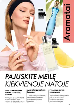 Oriflame leidinys galioja nuo 28.01.2026 | Puslapis: 29 | Prekių: Kvapusis vanduo