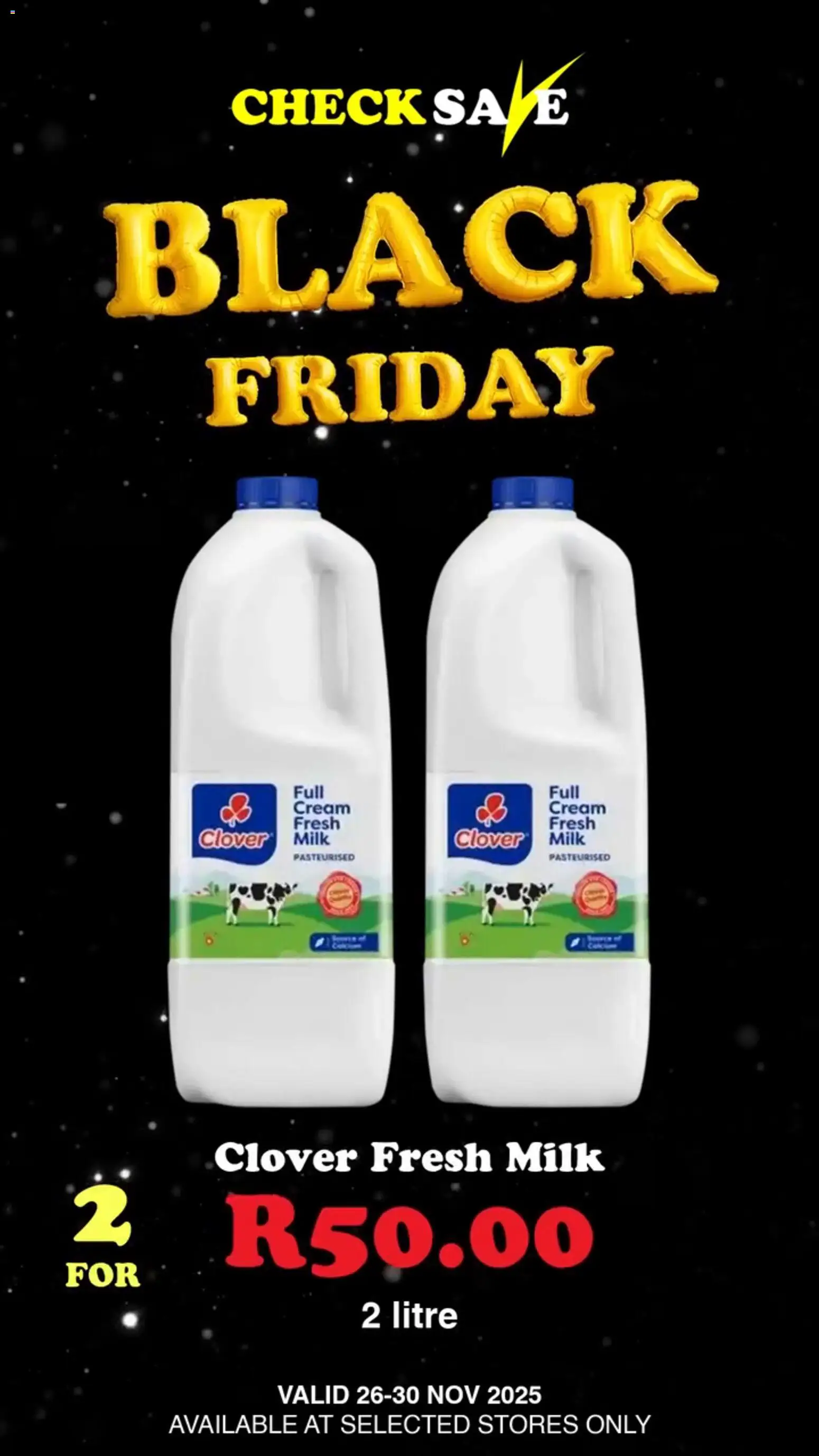 New Check Save catalogue – valid from 26.11.2025 | Page: 13 | Products: Milk, Cream