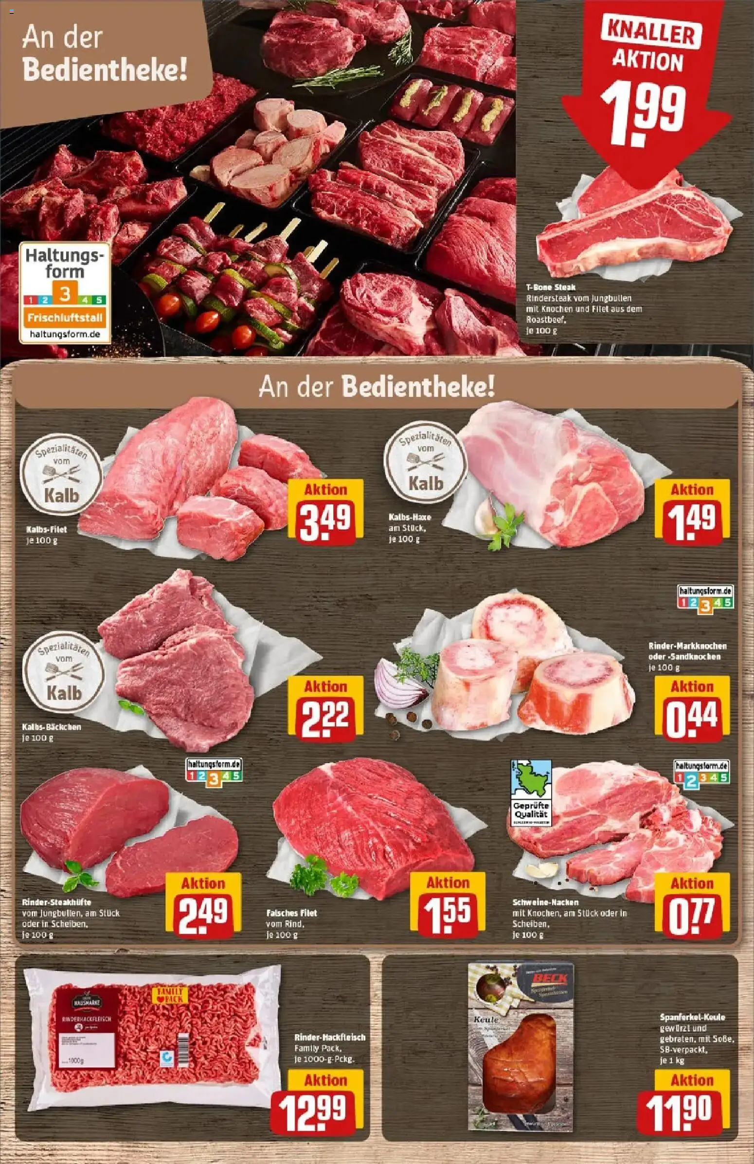 Rewe prospekt Lübeck	 – gültig ab 10.11.2025 | Seite: 9 | Produkte: Schweinenacken, Steak