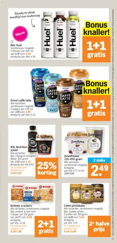 Bolletje crackers, Alle varianten, combineren mogelijk Bijv. protein & low carb 3 dozen van 190 gram - Voorbeeld van een folder van Albert Heijn, geldig van 27.04.2026 | Pagina: 11