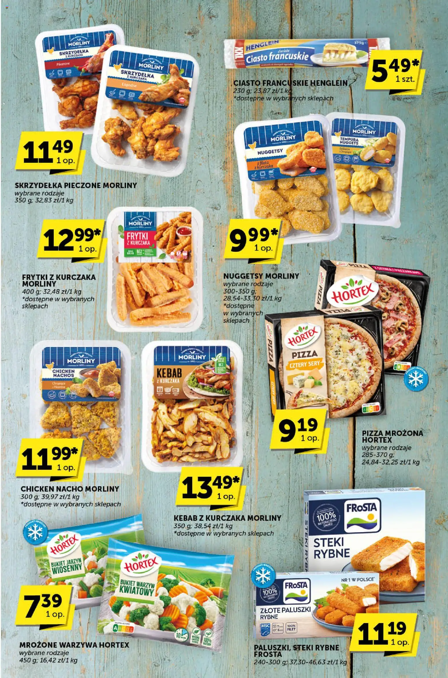 Groszek Gazetka - Katalog od 22.01.2026 | Strona: 8 | Produkty: Ciasto francuskie, Paluszki rybne, Pizza mrożona, Sery