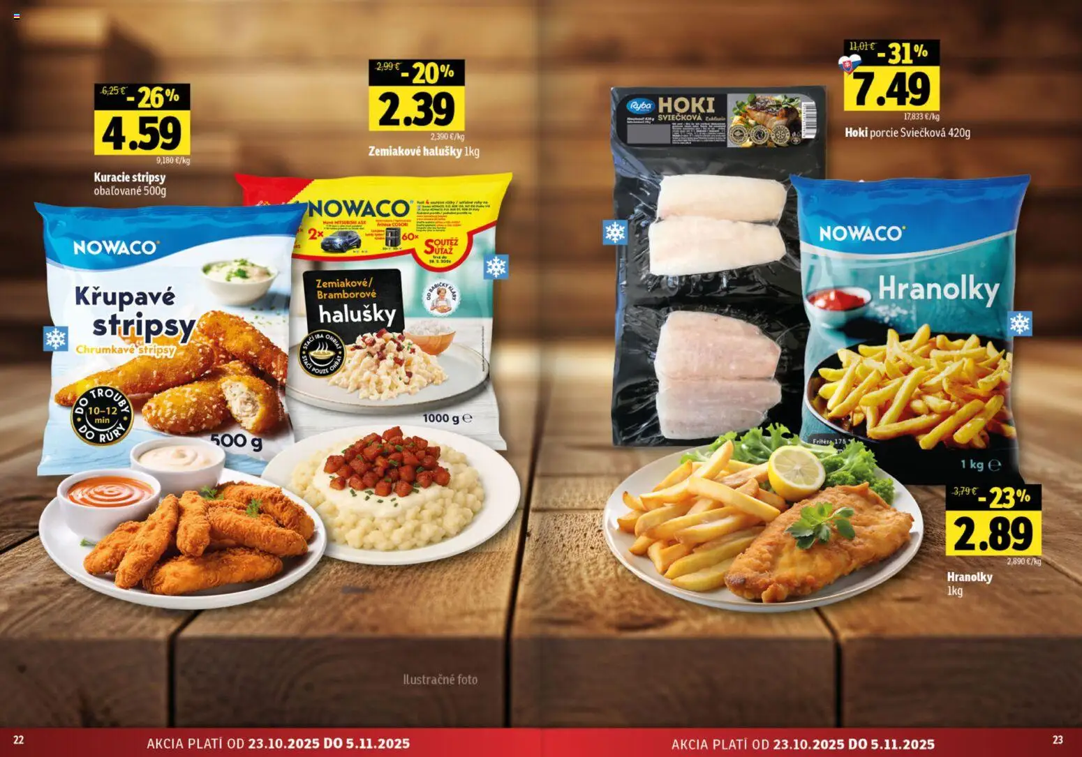 Nové Fresh akcie – leták je platný od 23.10.2025 | Strana: 12 | Produkty: Ryba