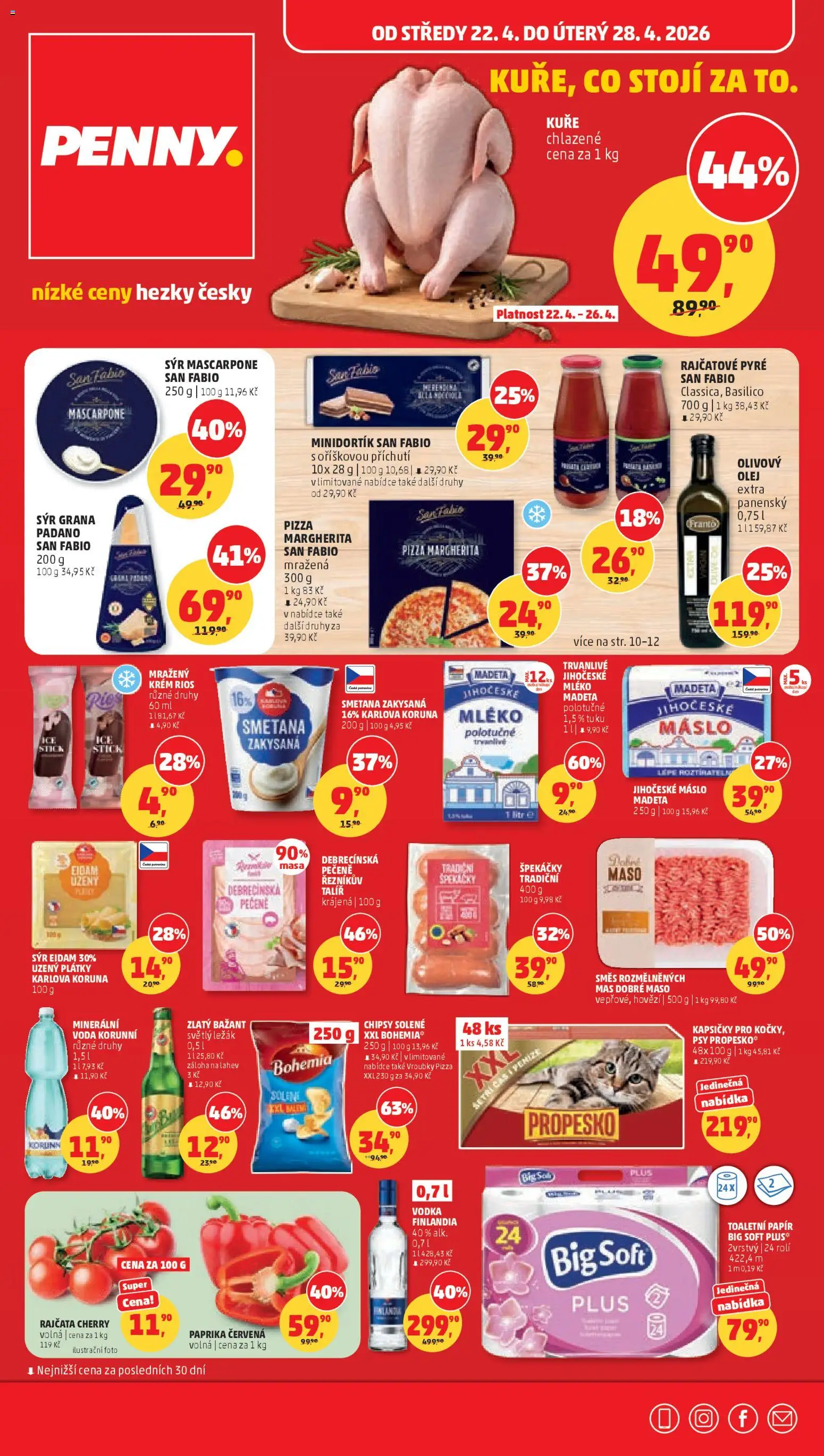 Penny Market leták od 22.04.2026 | Strana: 1