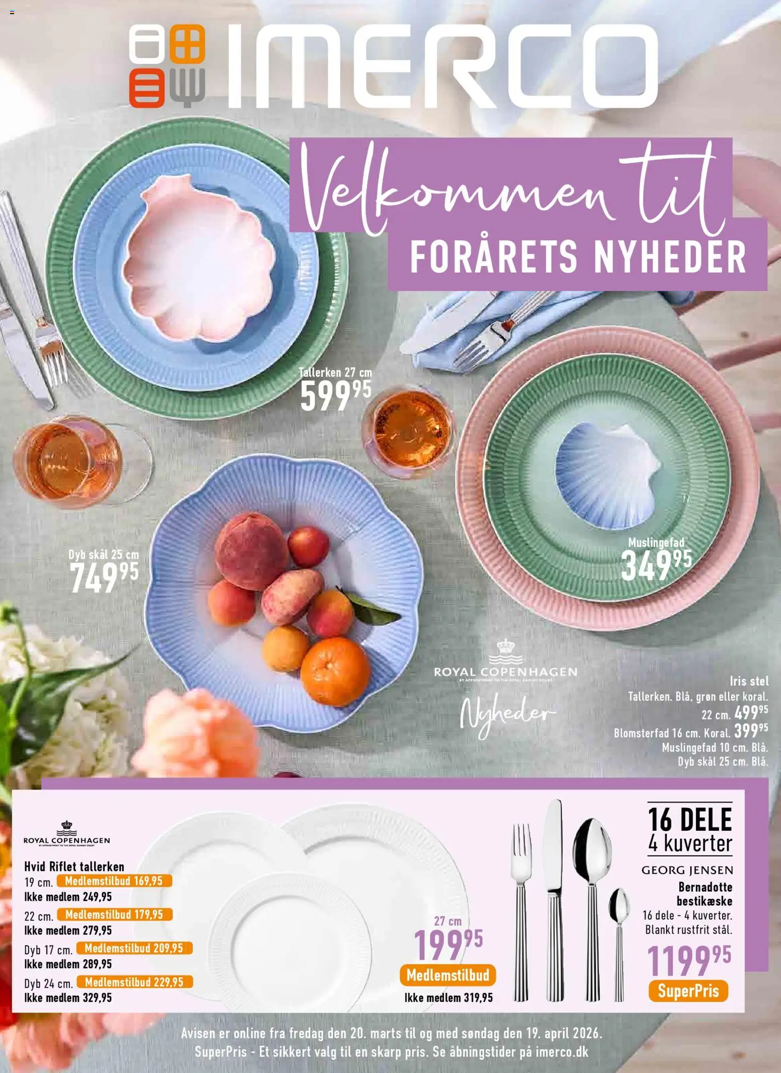 Imerco tilbudsavis – gyldig fra 20.03.2026 | Side: 1