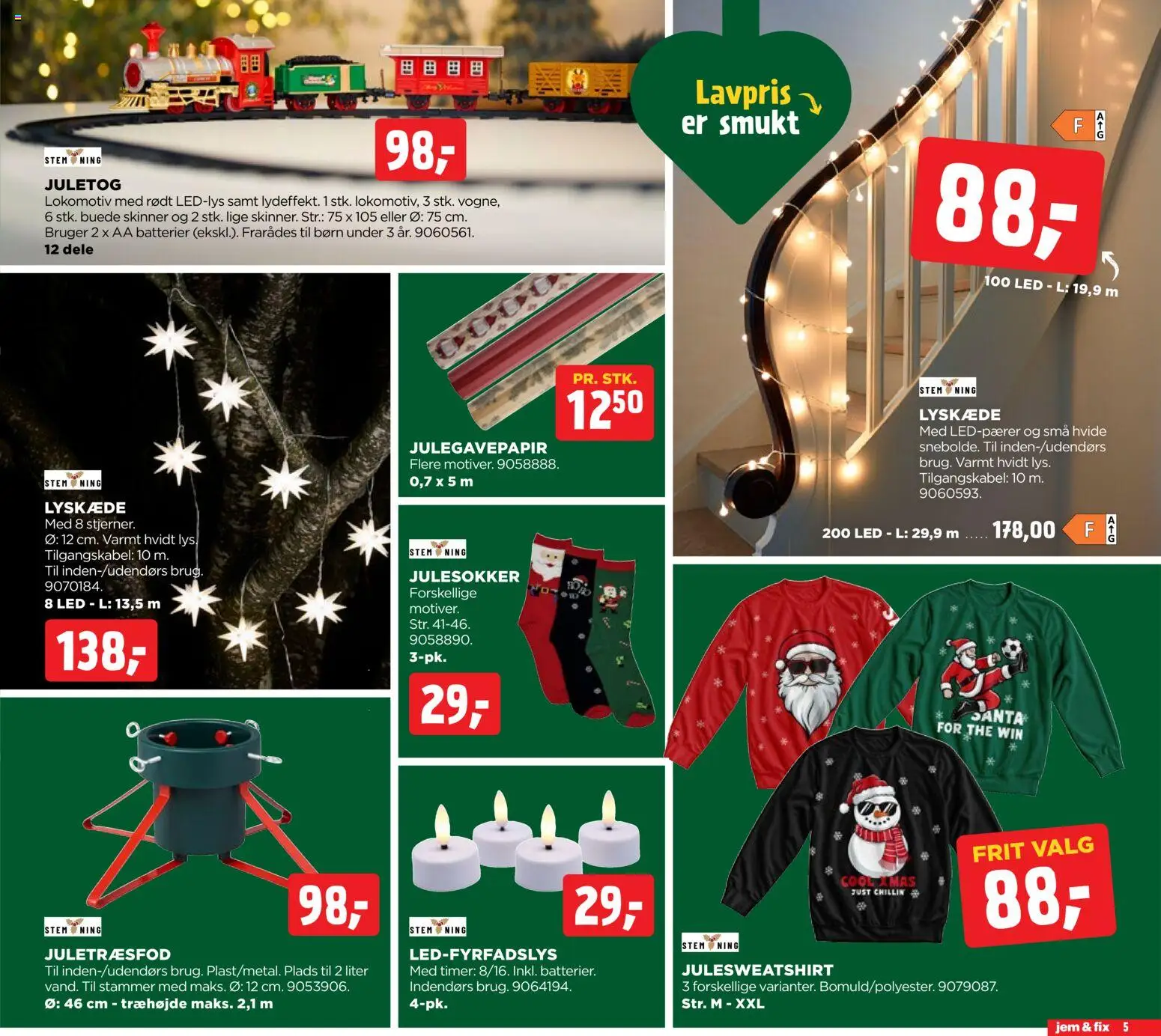Jem & fix tilbudsavis – gyldig fra 14.12.2025 | Side: 5 | Produkter: Batterier