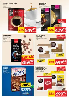 Idea katalog - pregled Idea kataloga - važi od 02.04.2026 | Strana: 26 | Proizvode: Kapsule, Musli, Kafa, Nescafé