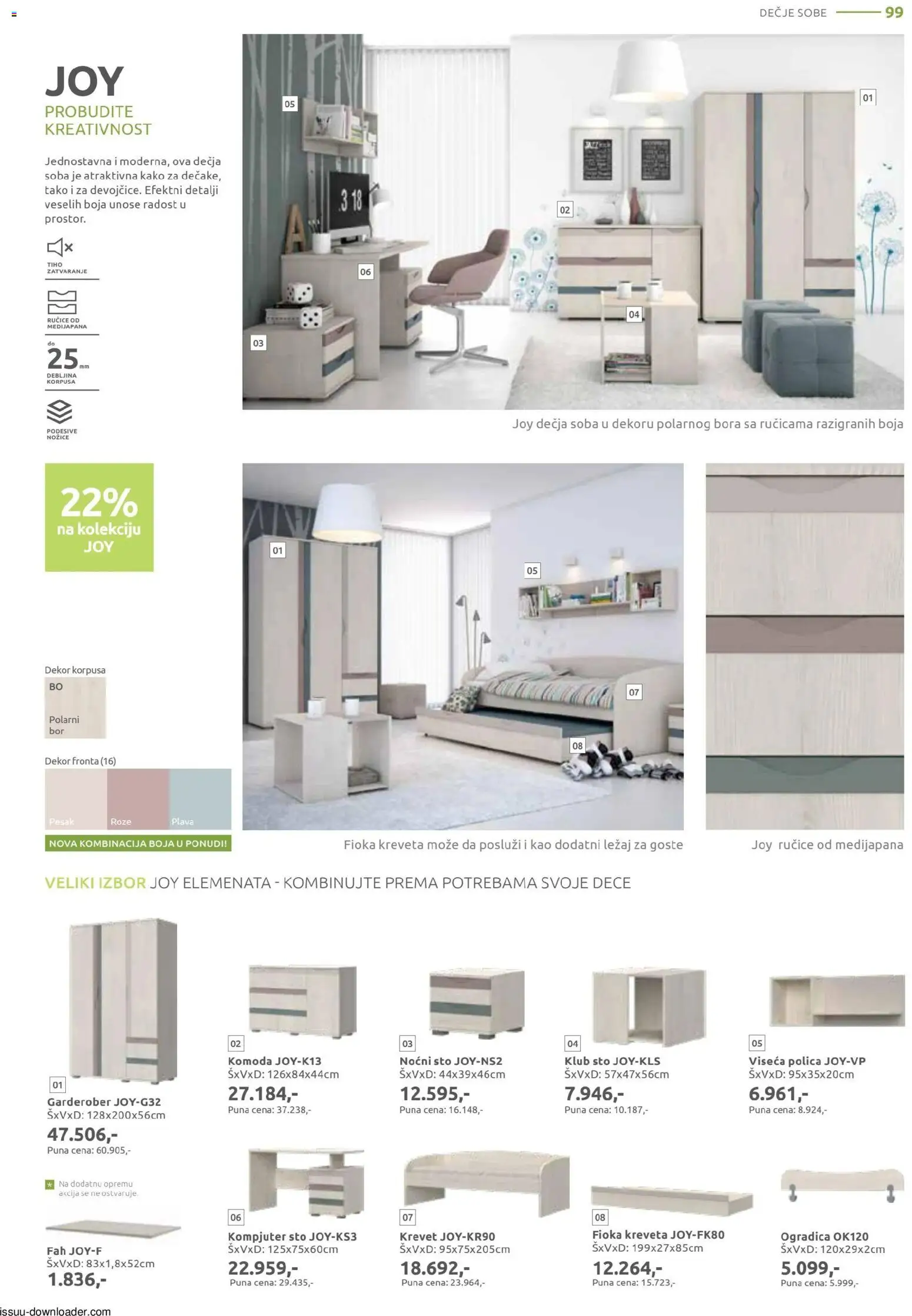 Jela katalog - važi od 09.02.2026 | Strana: 99 | Proizvode: Krevet, Komoda, Polica, Kompjuter