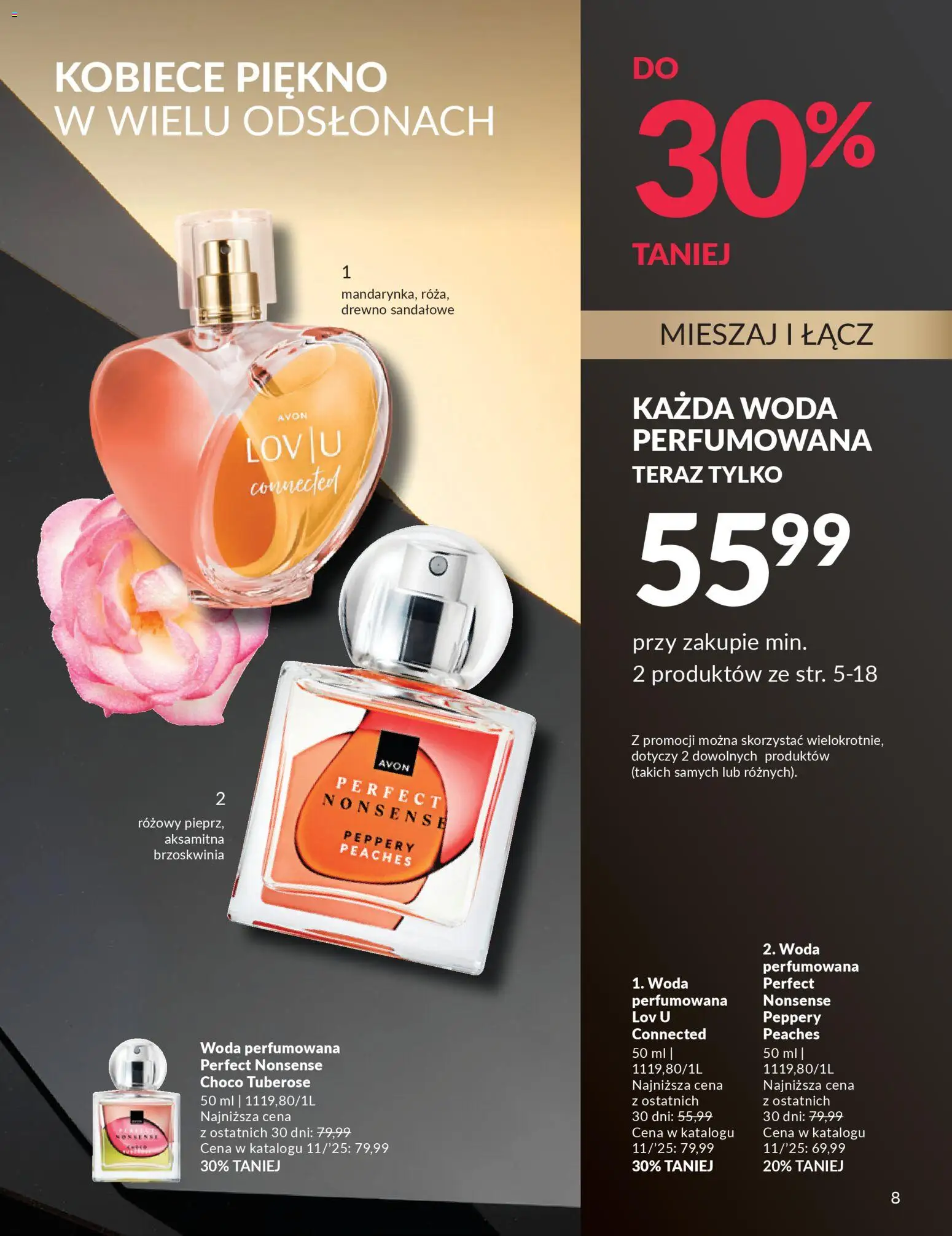 Avon Black Friday od 13.11.2025 | Strona: 8 | Produkty: Brzoskwinia, Woda