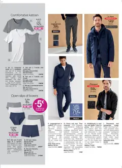 Damart - Folder - Voorbeeld van een folder van Damart, geldig van 01.12.2025 | Pagina: 38 | Producten: Boxers, Zak, Vest, Broek