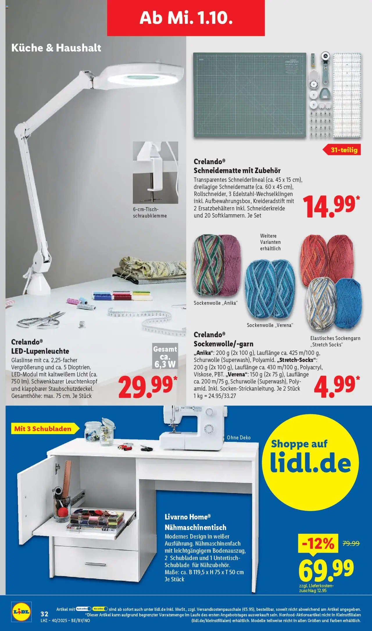 Lidl Prospekt Zossen – gültig ab 29.09.2025 | Seite: 42 | Produkte: Küche