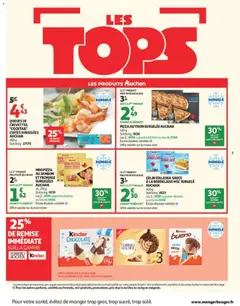 Auchan 25 jours d'hyper promos - Voorbeeld van een folder van Auchan, geldig van 14.04.2026 | Pagina: 7 | Producten: Pizza, Kinder, La