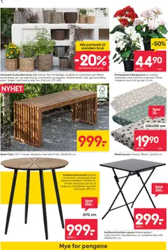 Forhåndsvisning av Rusta kundeavis gyldig fra 20.04.2026 | Side: 8 | Produkter: Pledd, Benk, Bord