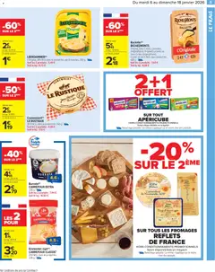 Carrefour Market - Prévisualisation de Carrefour Market 50 ans des produits carrefour valide à partir de 06.01.2026 | Page: 7 | Produits: Olive, Raclette, Oignons, Camembert