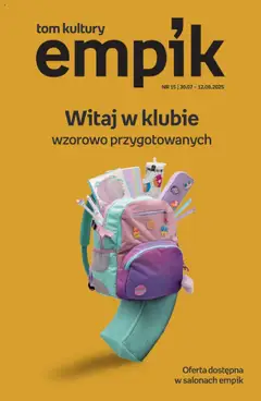 Pogląd oferty "Empik promocje" - ważna od 30.07.2025