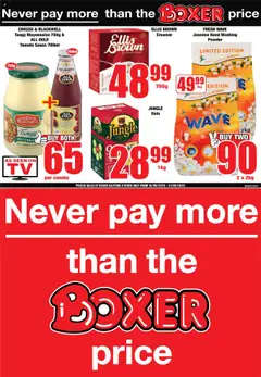 Boxer specials catalogue – valid from 15.09.2025