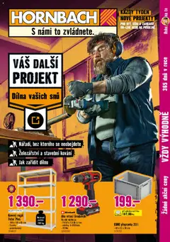 Náhled letáku HORNBACH leták - Dílna vašich snů od 08.10.2025