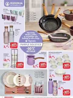 Interspar Apartmani - Pregled kataloga iz trgovine Interspar, vrijedi od 15.04.2026 | Stranica: 2 | Proizvodi: Set tanjura, Kuhinja, Šalica, Boca za vodu