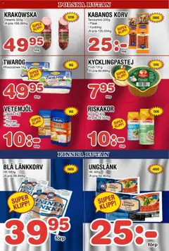 Nya Pulsen - erbjudanden - Förhandsvisning av reklamblad från butik Nya Pulsen aktuell från 13.10.2025 | Sida: 15 | Produkter: Salt, Fläsk, Riskakor