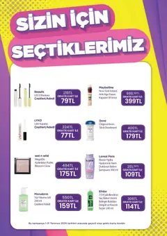 Gratis Katalog - 01.07.2025 tarihinden itibaren geçerlidir | Sayfa: 8