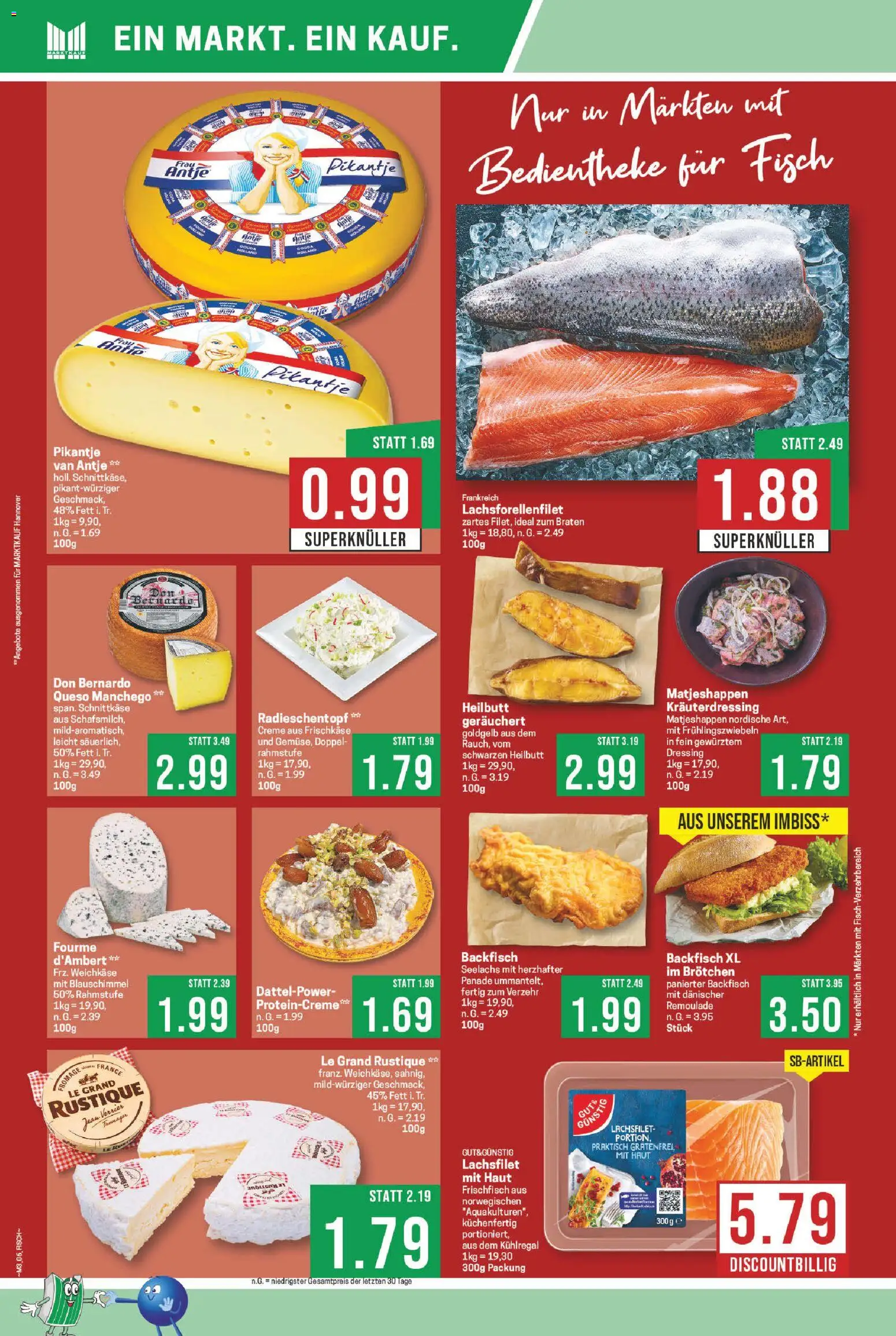 Marktkauf Prospekt 	 – gültig ab 12.01.2026 | Seite: 6 | Produkte: Dressing, Creme, Fisch, Frischkase