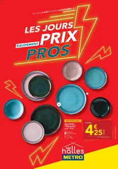 METRO - Prévisualisation de METRO - Les jours prix pros équipement valide à partir de 14.08.2025