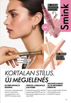 Katalógus Oriflame 2026/04 - amely érvényes a következő dátumtól: 04.03.2026 | Oldal: 59