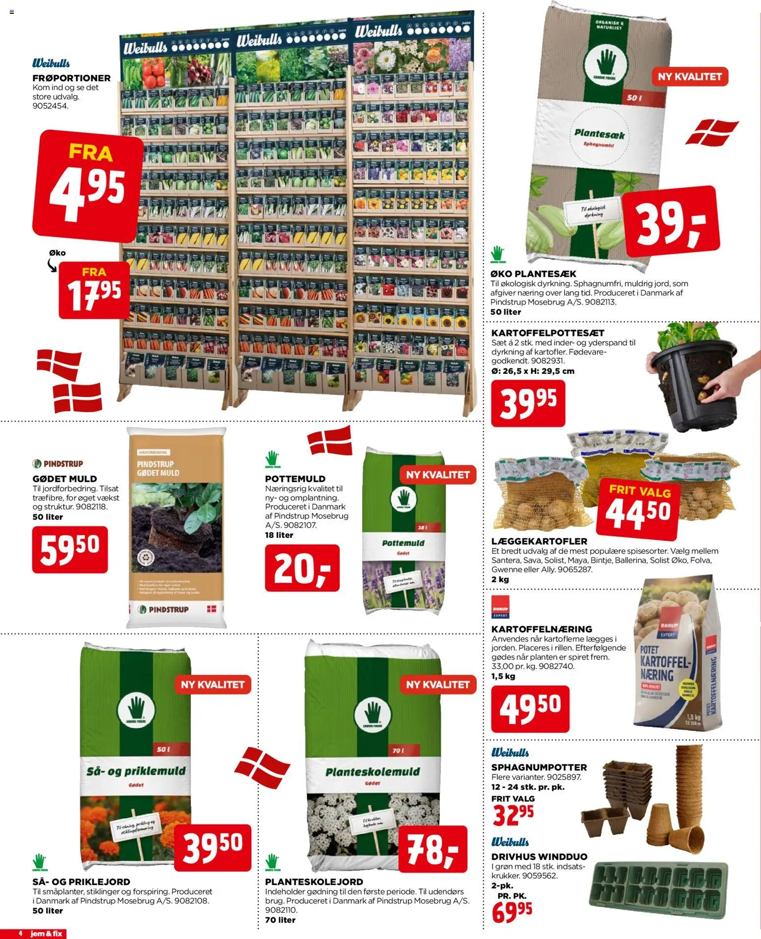 Jem & fix tilbudsavis – gyldig fra 08.03.2026 | Side: 4 | Produkter: Søm