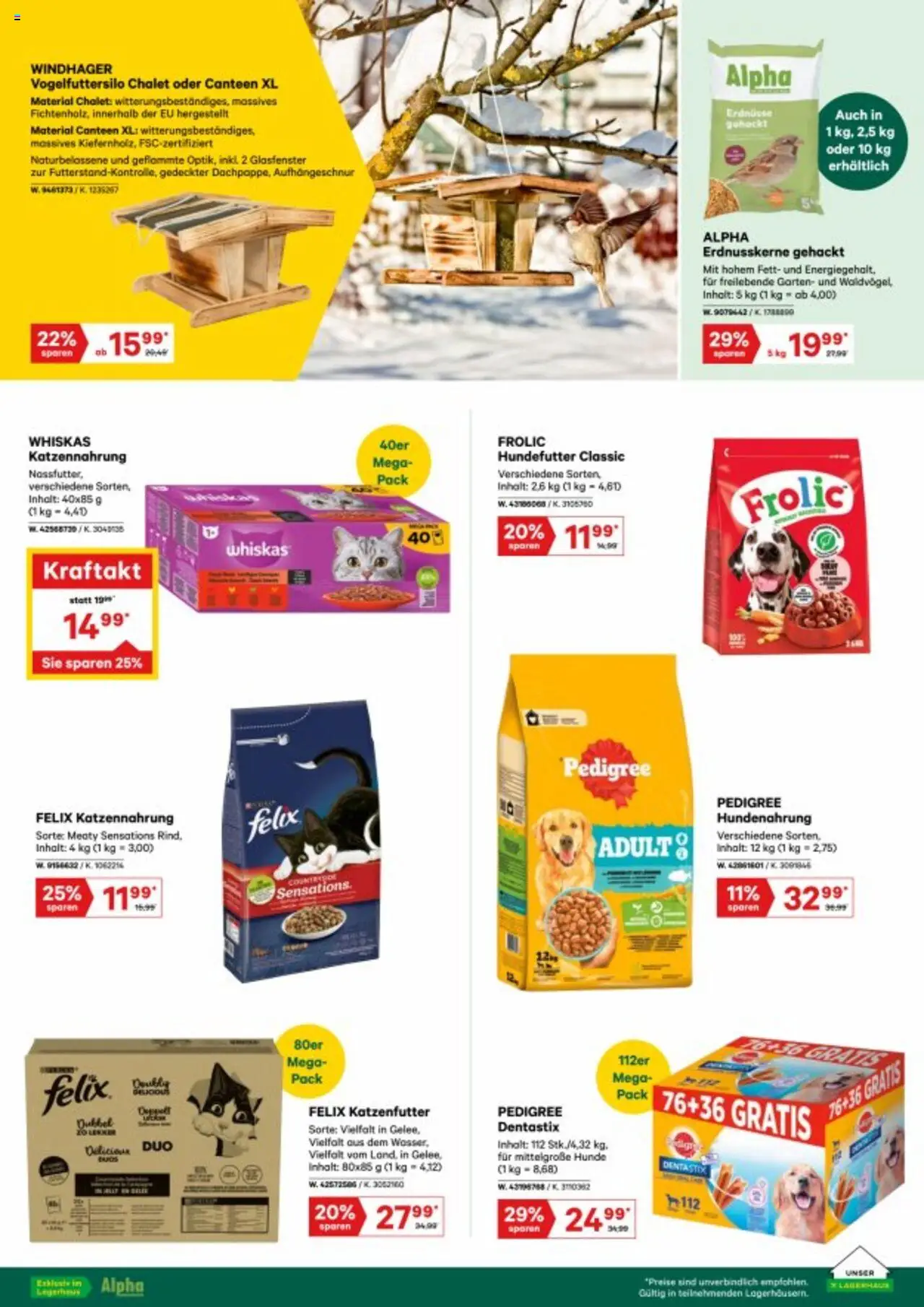 Lagerhaus Die kennen sich aus mit Sparen gültig ab 20.10.2025 | Seite: 5 | Produkte: Папионка, Balles de ping-pong