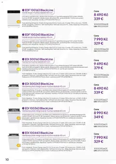 Náhled letáku Expert elektro katalog - ECG - Velké domácí spotřebiče od 15.08.2024 | Strana: 10 | Produkty: Nádobí, Myčka, Myčka nádobí