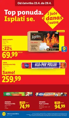 Lidl katalog - pregled Lidl kataloga - važi od 23.04.2026 | Strana: 42