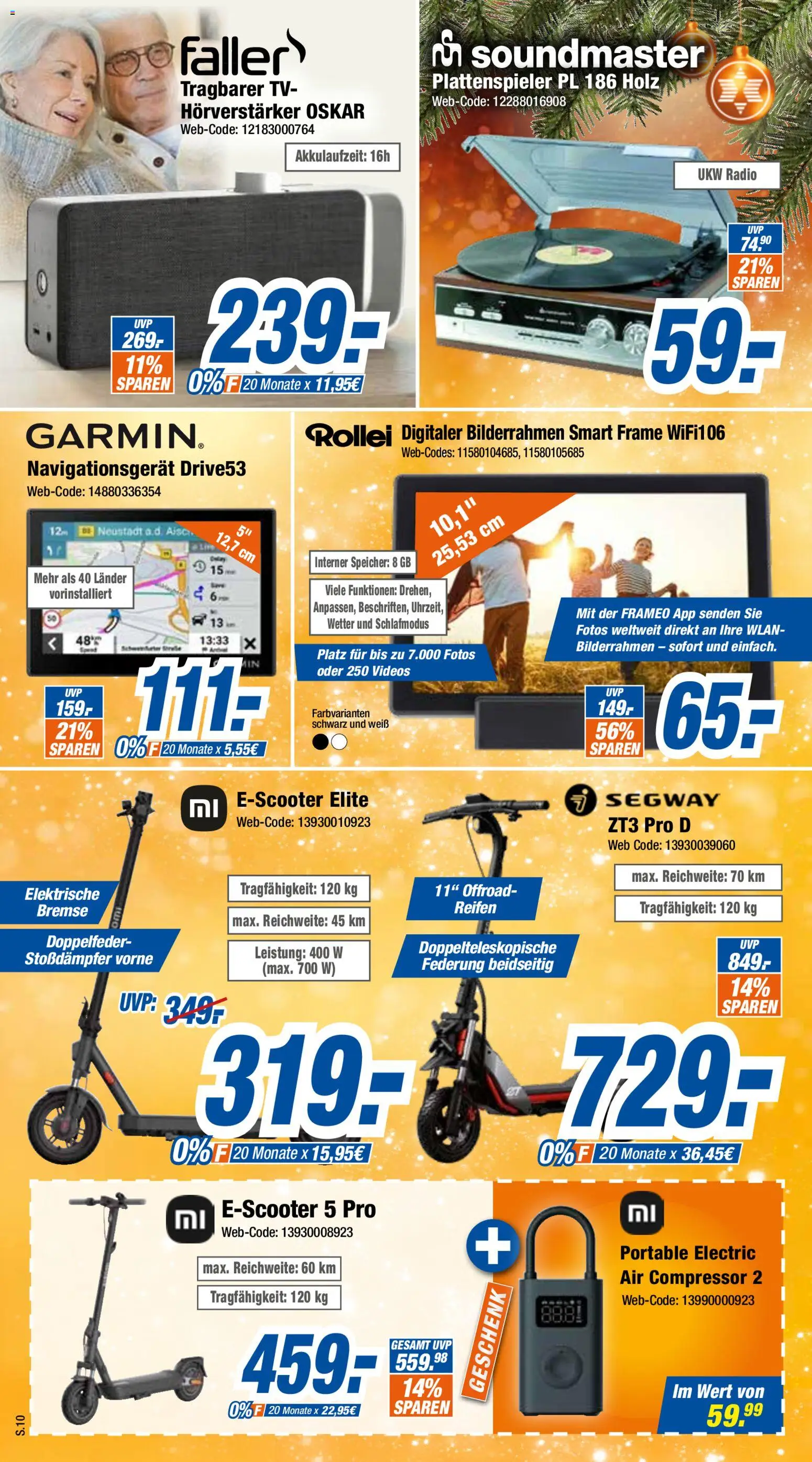 Expert Prospekt 	 – gültig ab 08.12.2025 | Seite: 10 | Produkte: Plattenspieler, Bilderrahmen, TV, Radio