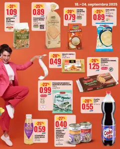 Novi Eurospin katalog ponudbe – veljaven od 18.09.2025 | Stran: 3 | Izdelki: Bonboni, Kos, Cips, Voda