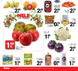 Anteprima del volantino Gulliver volantino valido a partire dal 17.03.2026 | Pagina: 3 | Prodotti: Pesce, Insalata, Broccoli, Melanzane