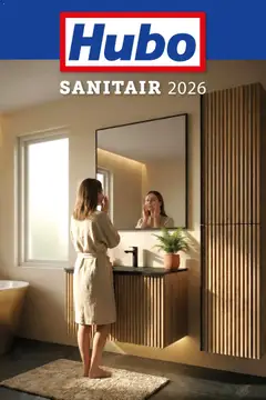 Hubo - Sanitairspecial - Voorbeeld van een folder van Hubo, geldig van 01.01.2026