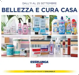 Anteprima del volantino Esselunga S Bellezza e cura casa - Verona catalogo valido a partire dal 11.09.2025